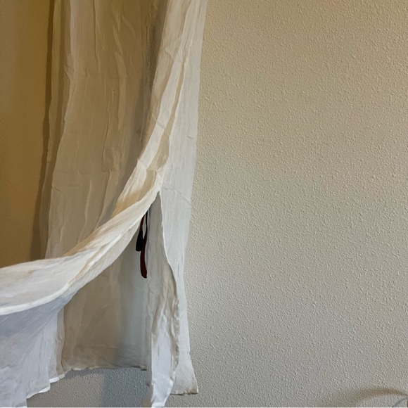 NWT Eberjey Women's White Summer Of Love Russel Chambray Cover Up Dress Size S - Picture 6 of 8